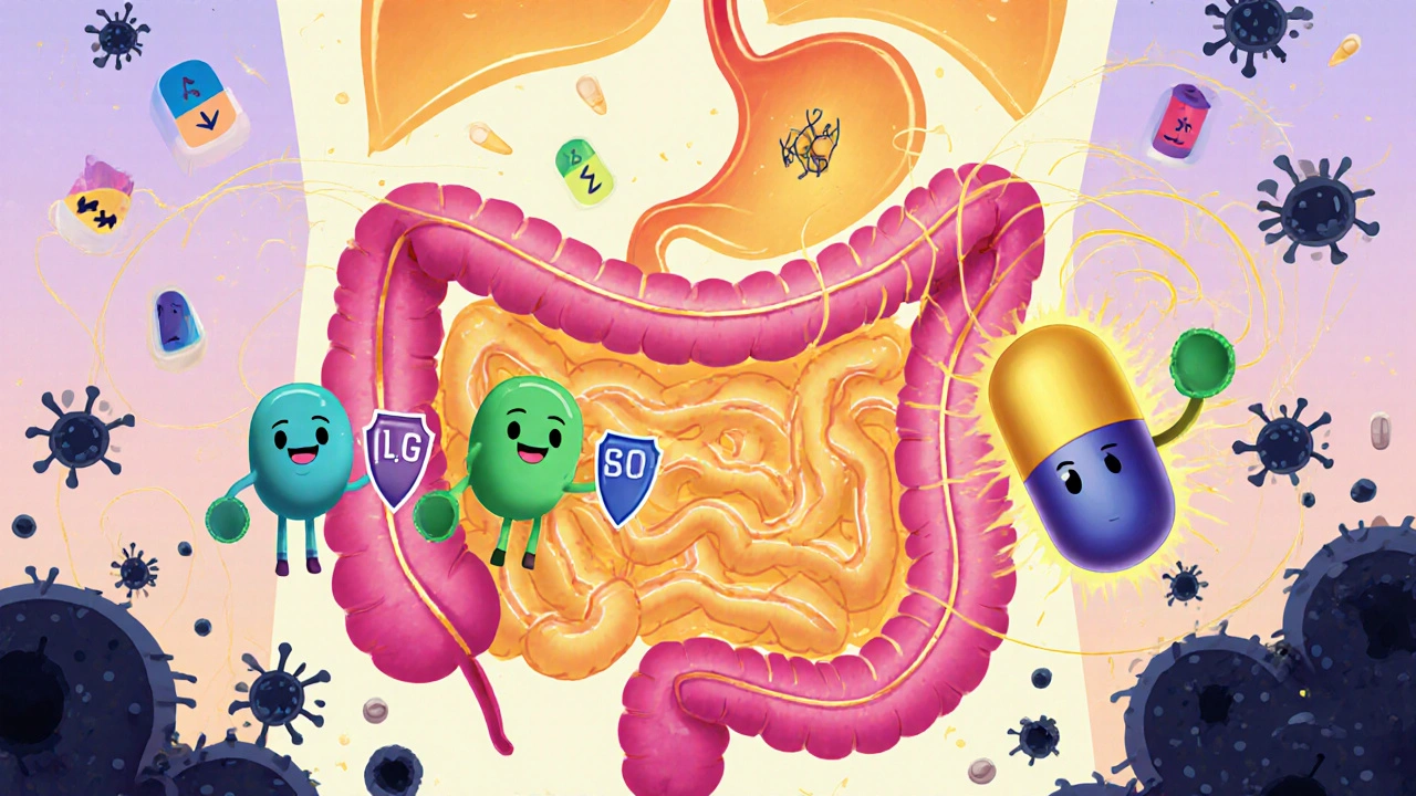 Probiotics During Antibiotic Therapy: How to Reduce GI Side Effects