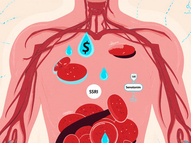 Bleeding Risk from SSRIs: How Platelet Dysfunction Increases Bleeding Danger