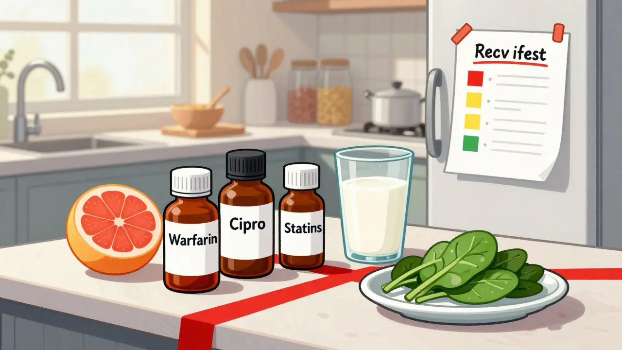 How to Create a Food and Medication Interaction Checklist at Home