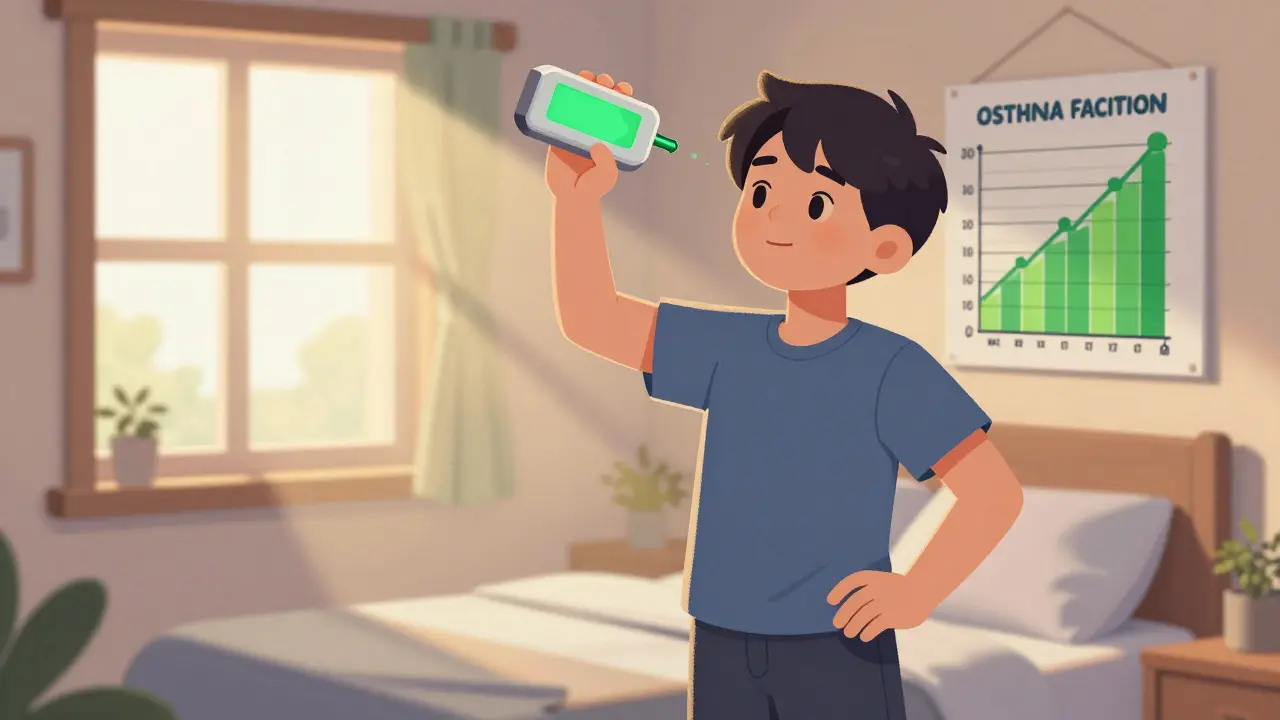 Peak Flow Monitoring in Asthma: Daily Tracking and Thresholds