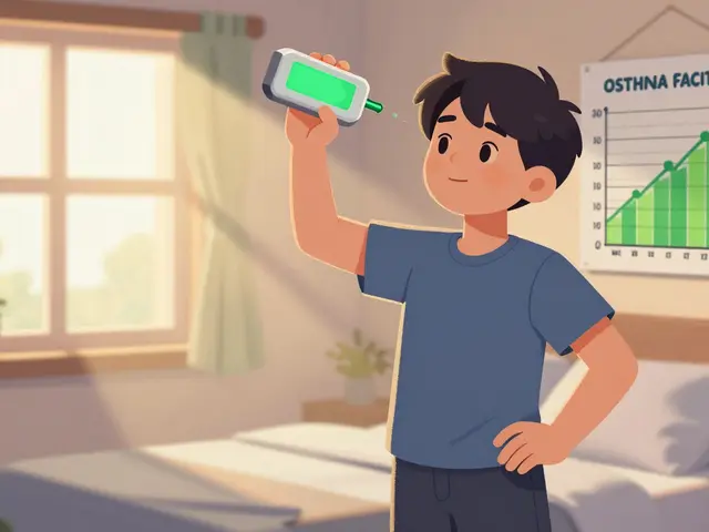 Peak Flow Monitoring in Asthma: Daily Tracking and Thresholds