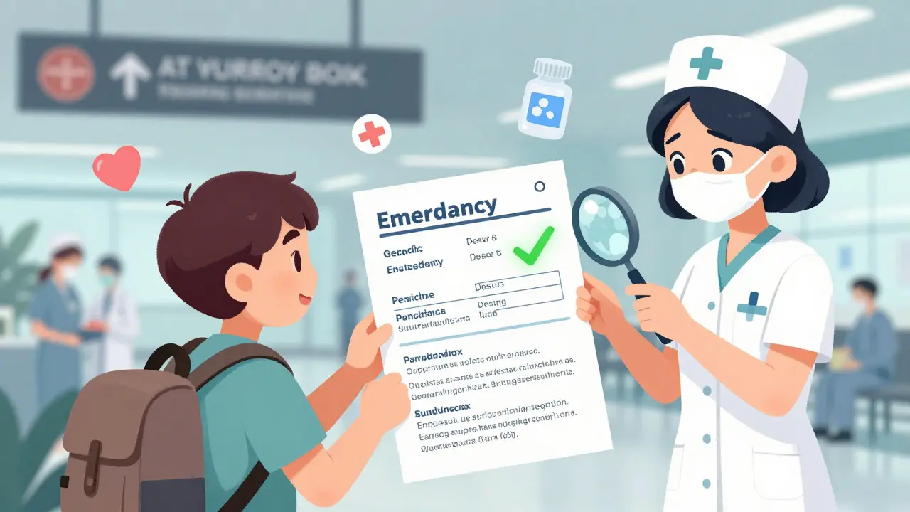 How to Keep a Medication List in Multiple Languages for Emergencies