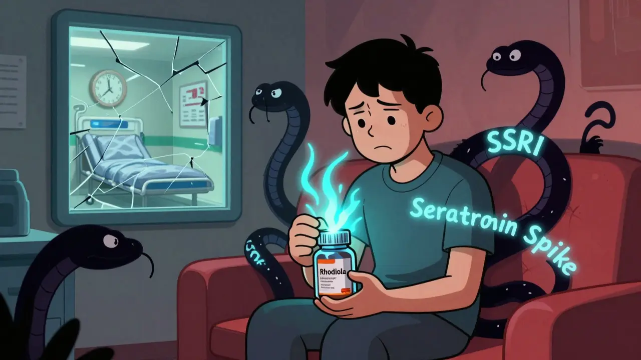 Rhodiola and Antidepressants: What You Need to Know About Serotonin Risks